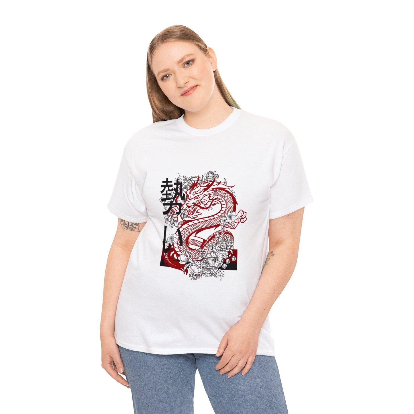 Dragon Design Unisex Heavy Cotton Tee