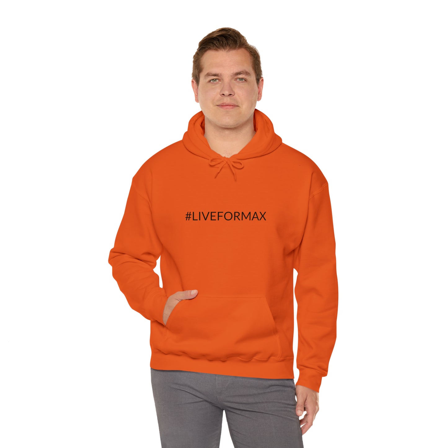 #LIVEFORMAX Unisex Heavy Blend™ Hooded Sweatshirt