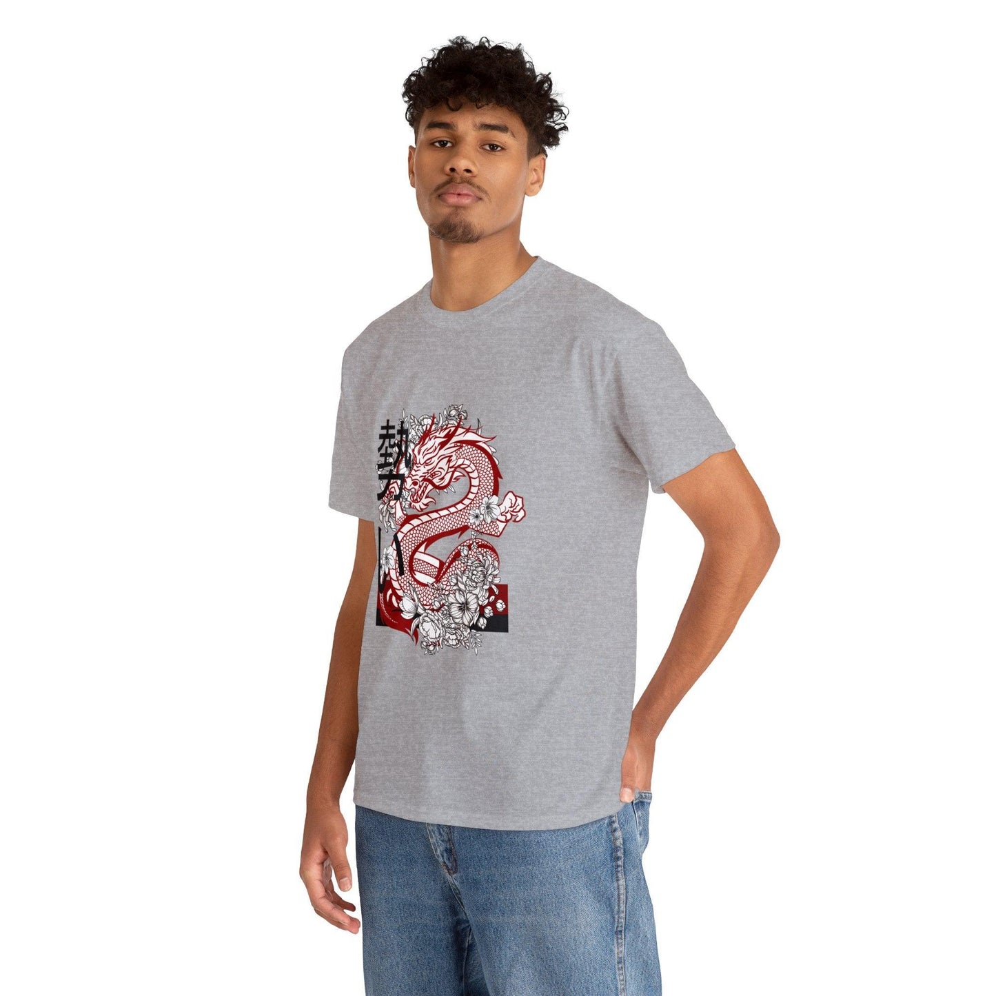 Dragon Design Unisex Heavy Cotton Tee