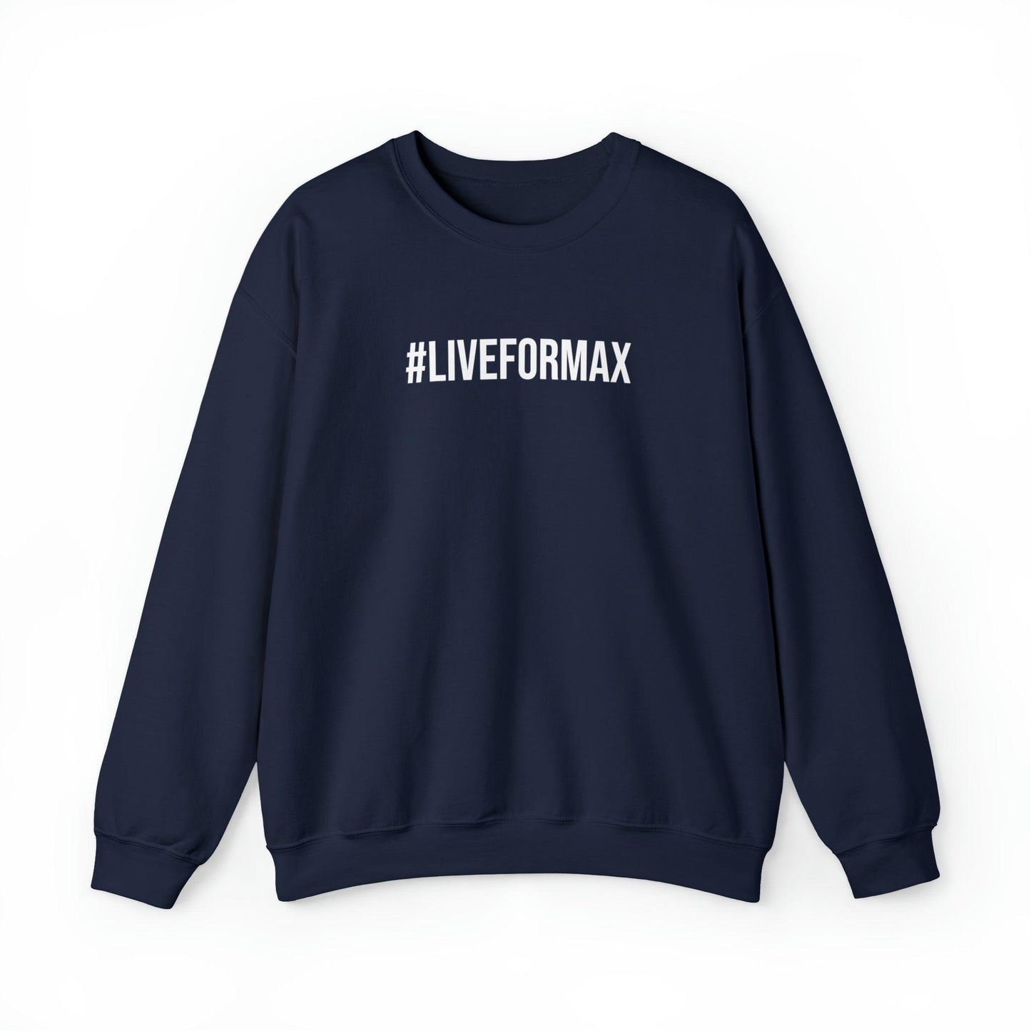 #LIVEFORMAX Unisex Heavy Blend™ Crewneck Sweatshirt