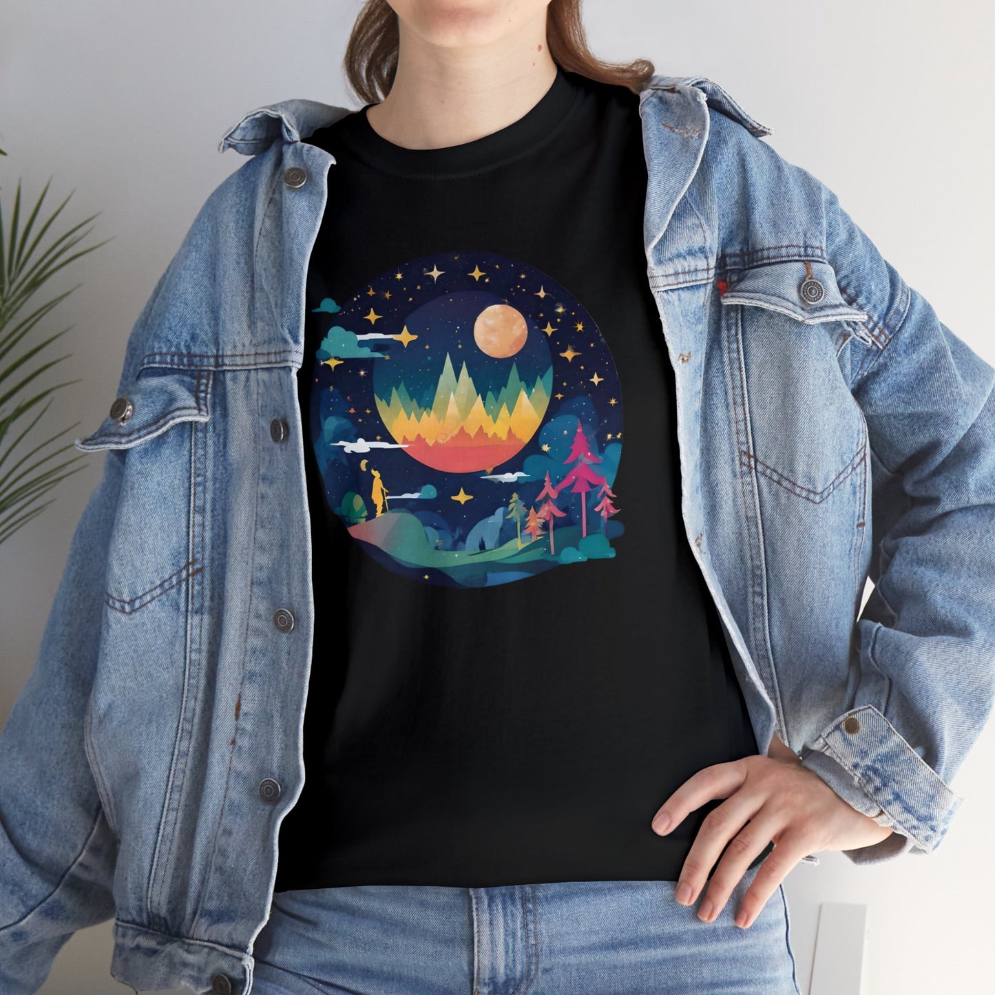 Heaven Scape Unisex Heavy Cotton Tee