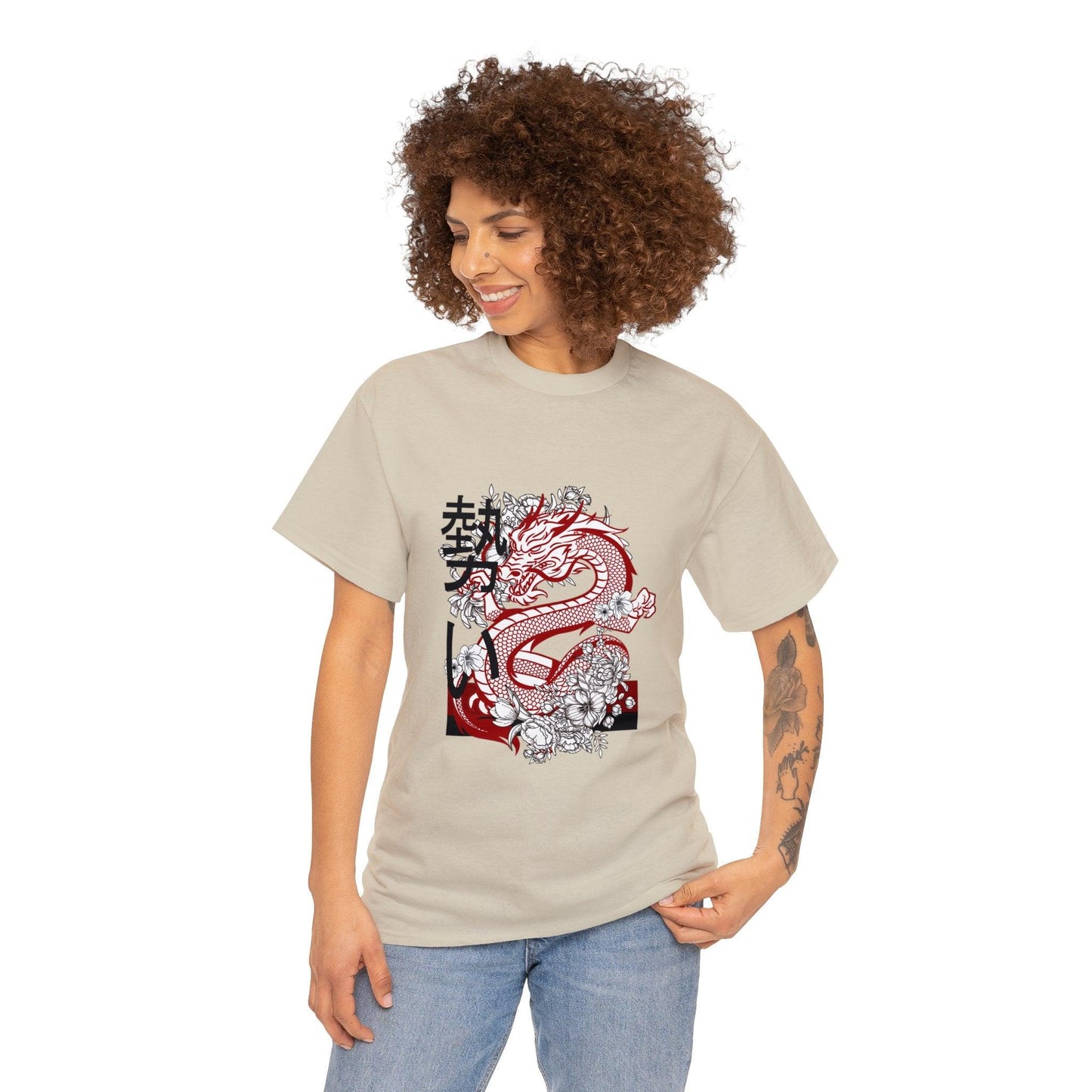 Dragon Design Unisex Heavy Cotton Tee