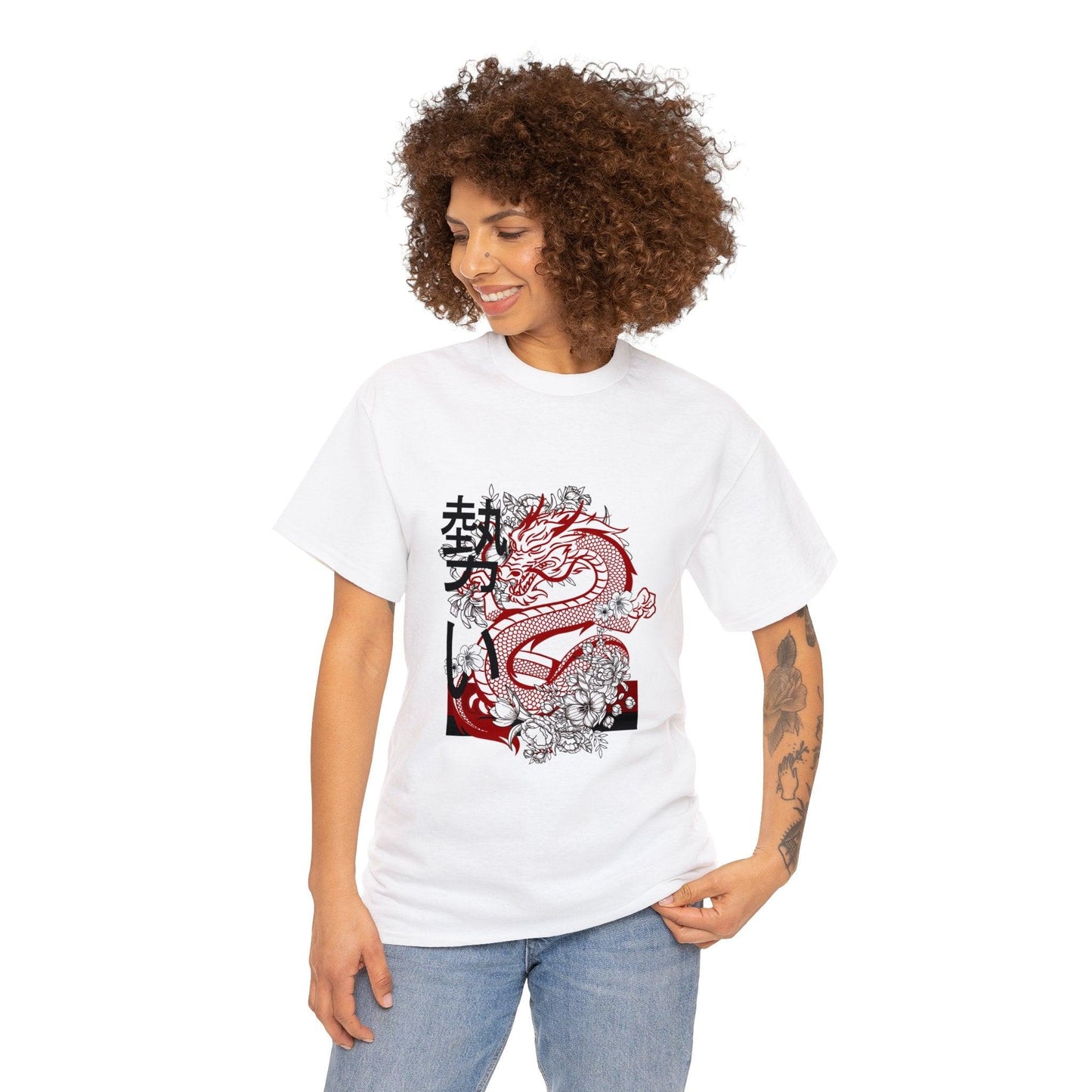 Dragon Design Unisex Heavy Cotton Tee