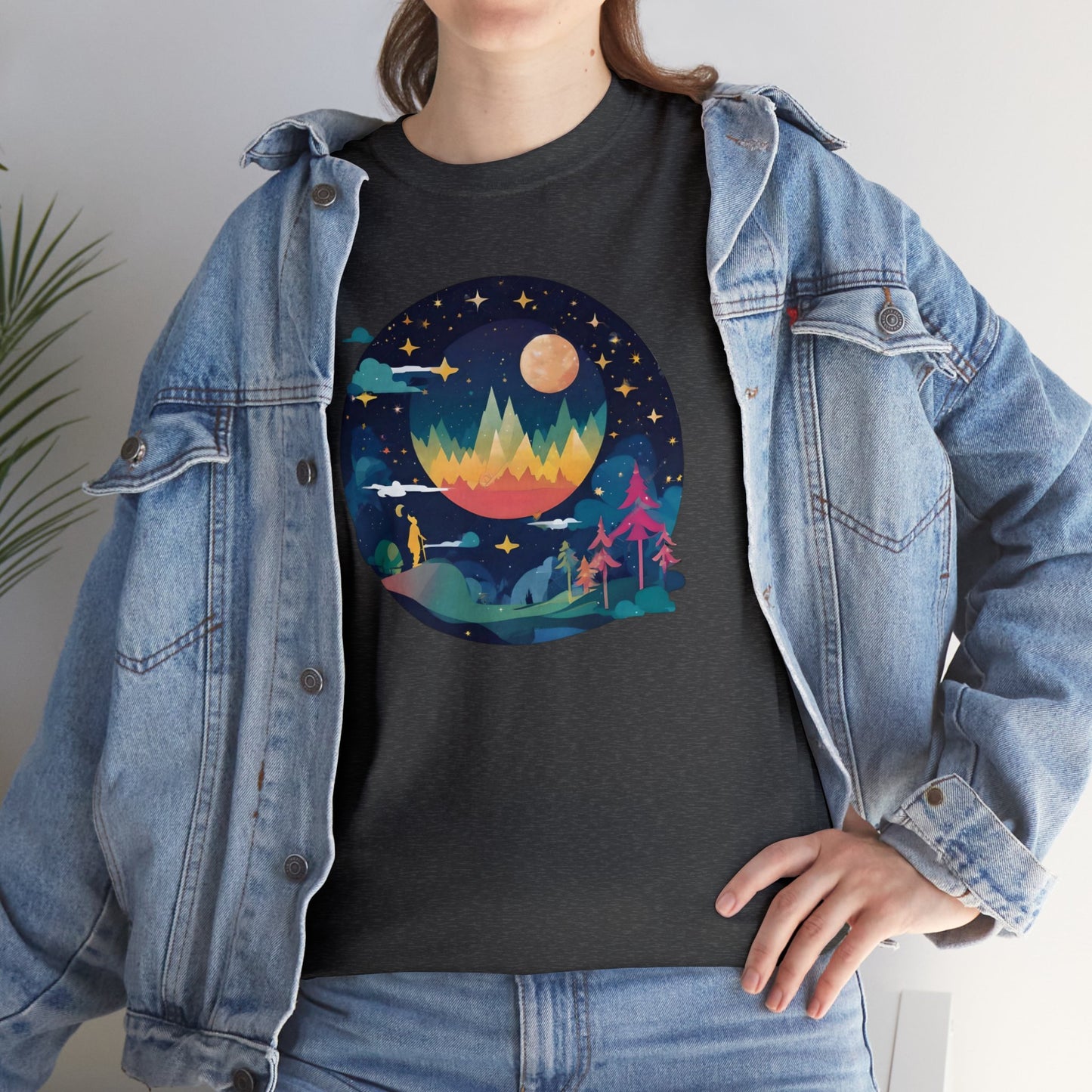 Heaven Scape Unisex Heavy Cotton Tee