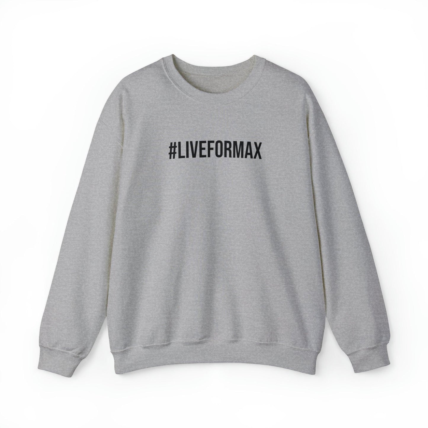 #LIVEFORMAX Unisex Heavy Blend™ Crewneck Sweatshirt