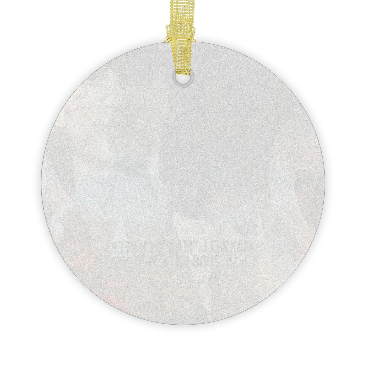 Maxwell Ver Beek Memory Glass Ornaments