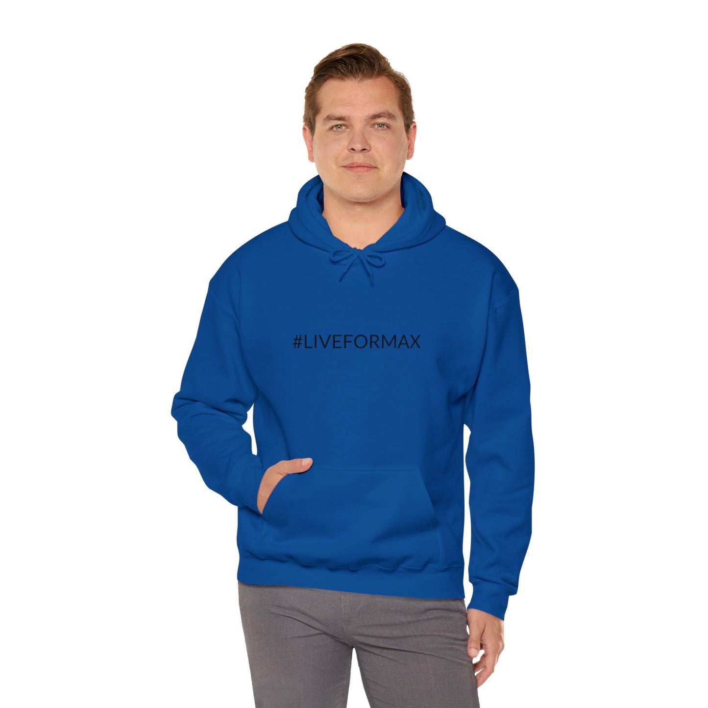 #LIVEFORMAX Unisex Heavy Blend™ Hooded Sweatshirt