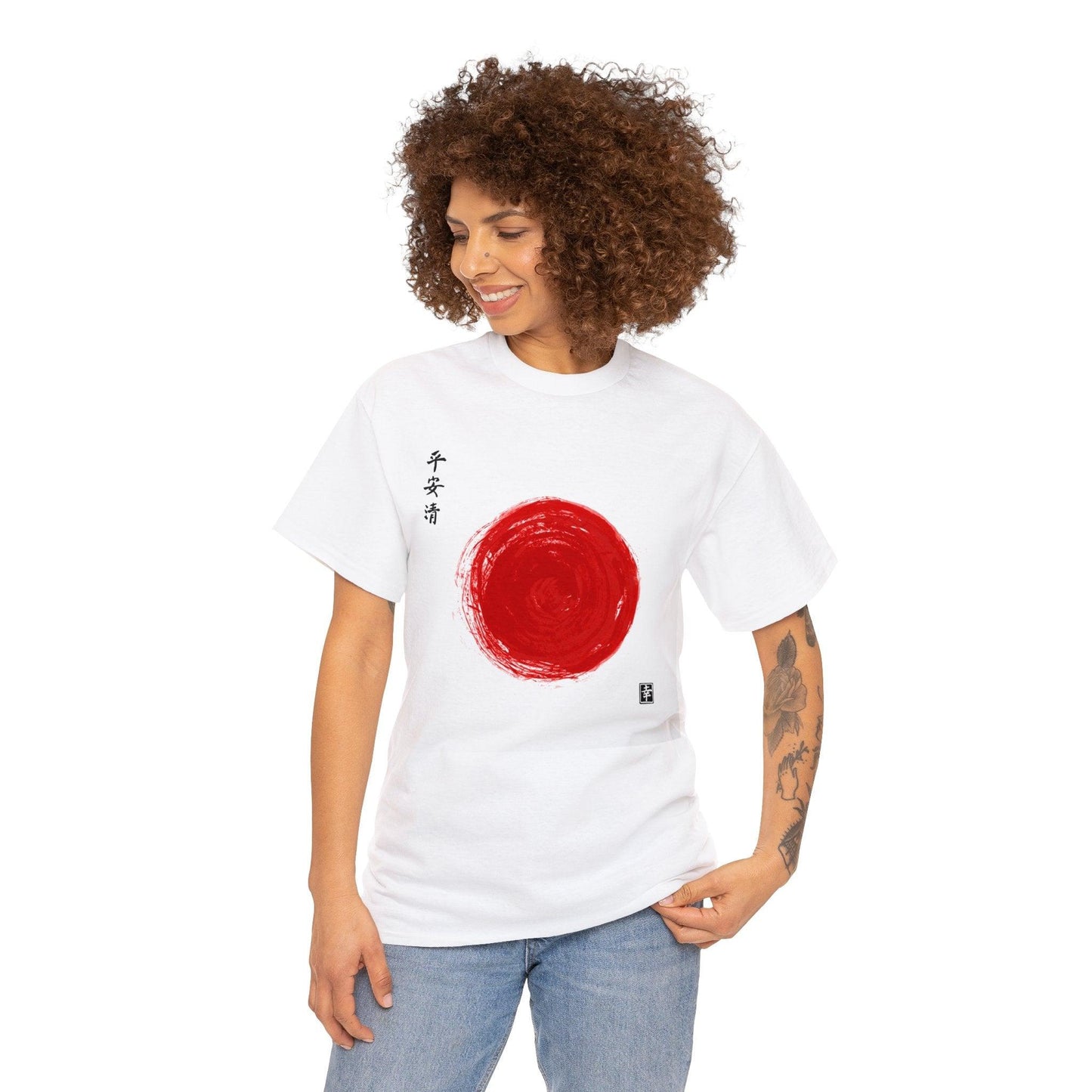 Japanese Style Unisex Heavy Cotton Tee