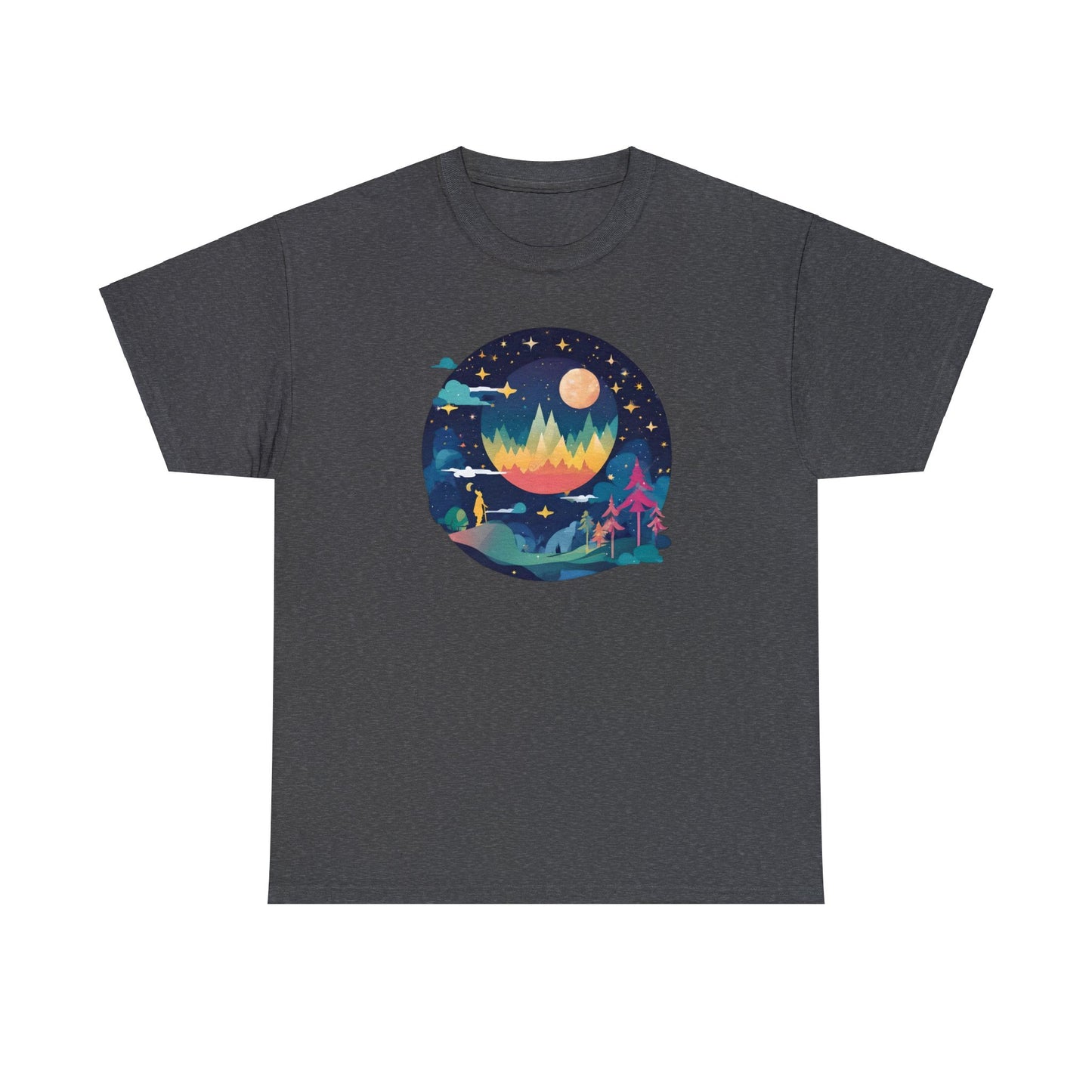 Heaven Scape Unisex Heavy Cotton Tee