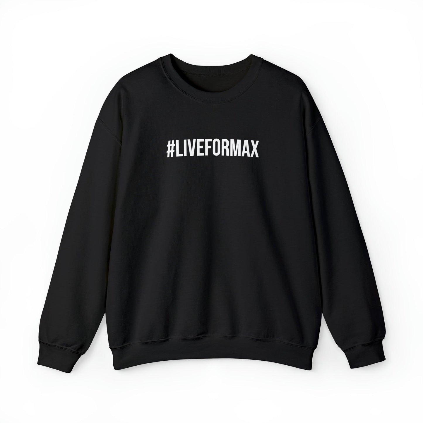 #LIVEFORMAX Unisex Heavy Blend™ Crewneck Sweatshirt