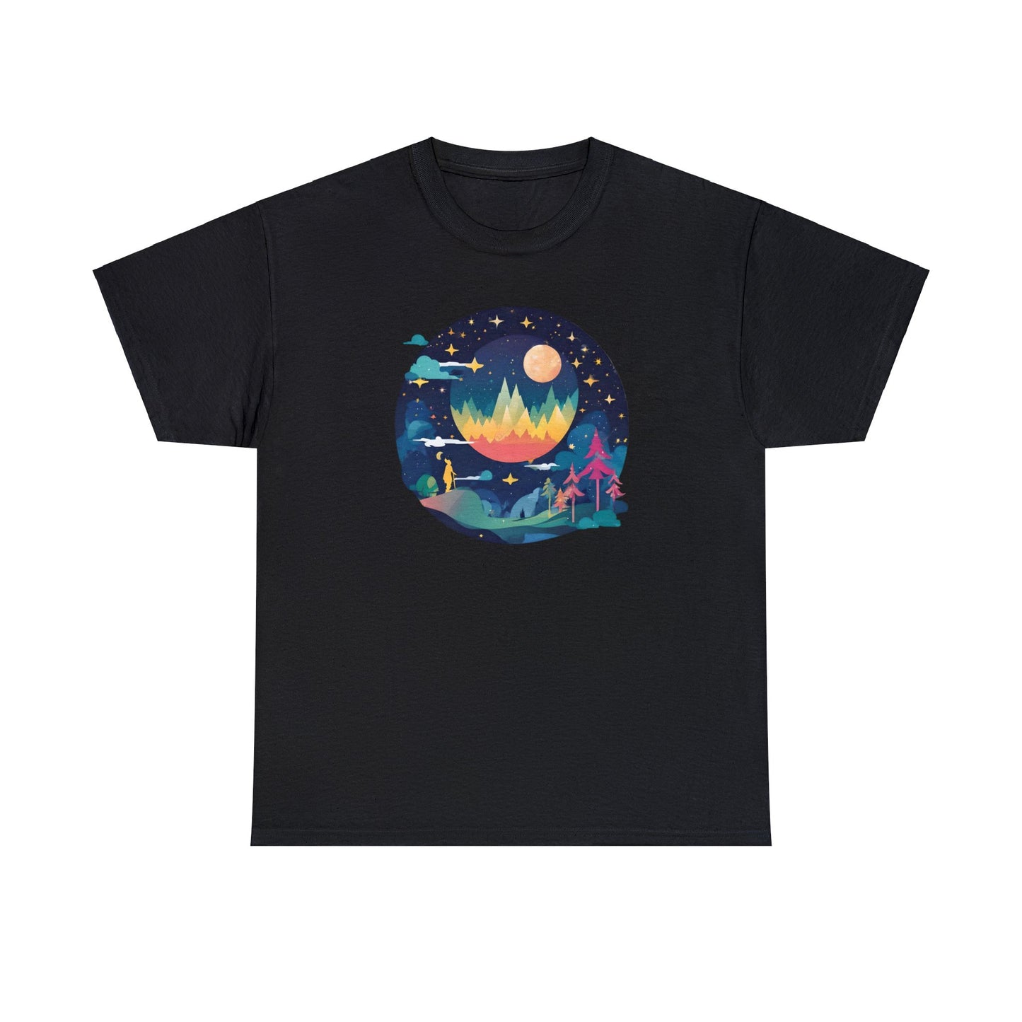 Heaven Scape Unisex Heavy Cotton Tee