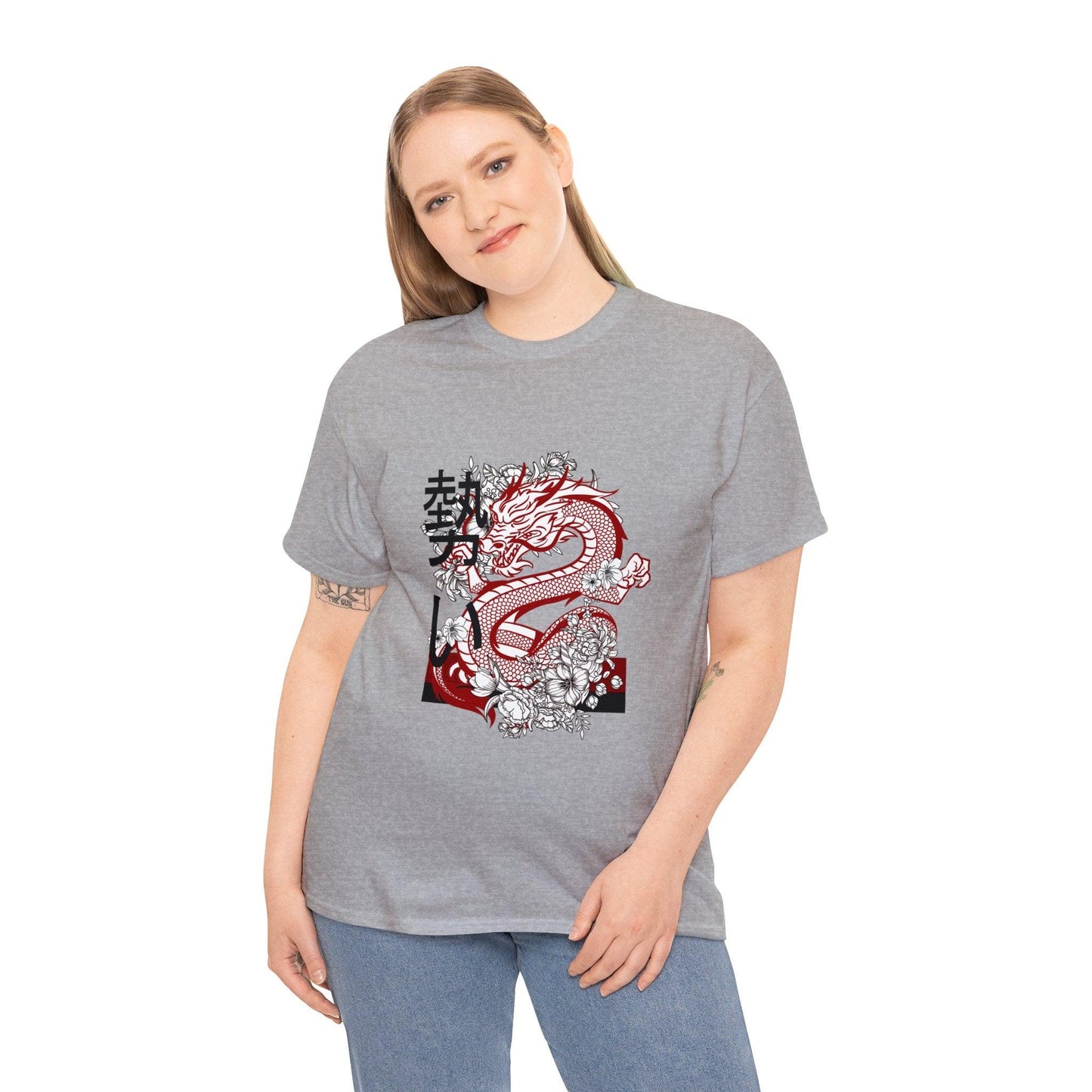 Dragon Design Unisex Heavy Cotton Tee