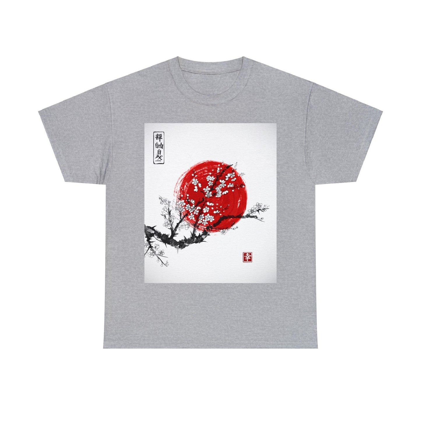 Japanese Design Unisex Heavy Cotton Tee