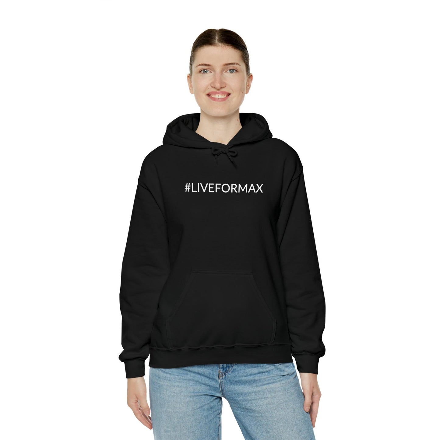 #LIVEFORMAX Unisex Heavy Blend™ Hooded Sweatshirt