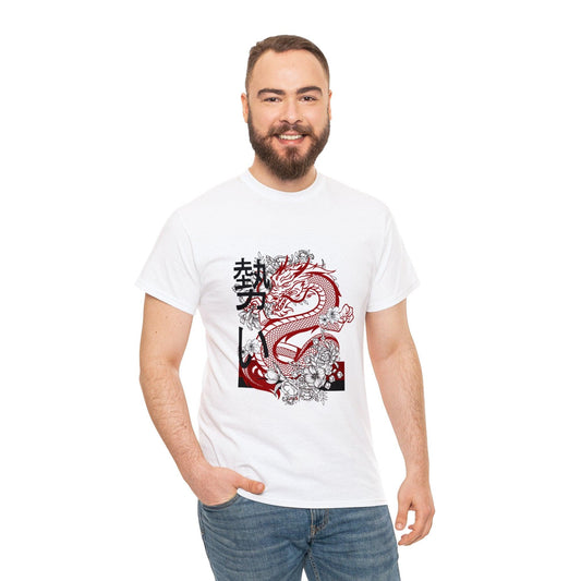 Dragon Design Unisex Heavy Cotton Tee