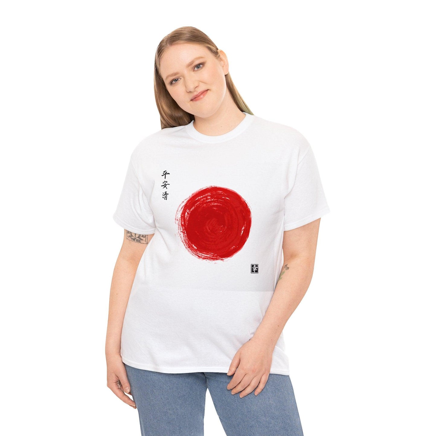 Japanese Style Unisex Heavy Cotton Tee