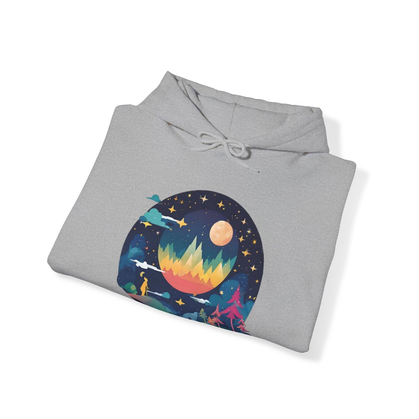 Heaven Scape Unisex Heavy Blend™ Hooded Sweatshirt