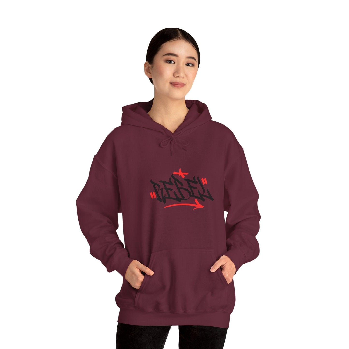 Rebel Unisex Heavy Blend™ Hooded Sweatshirt