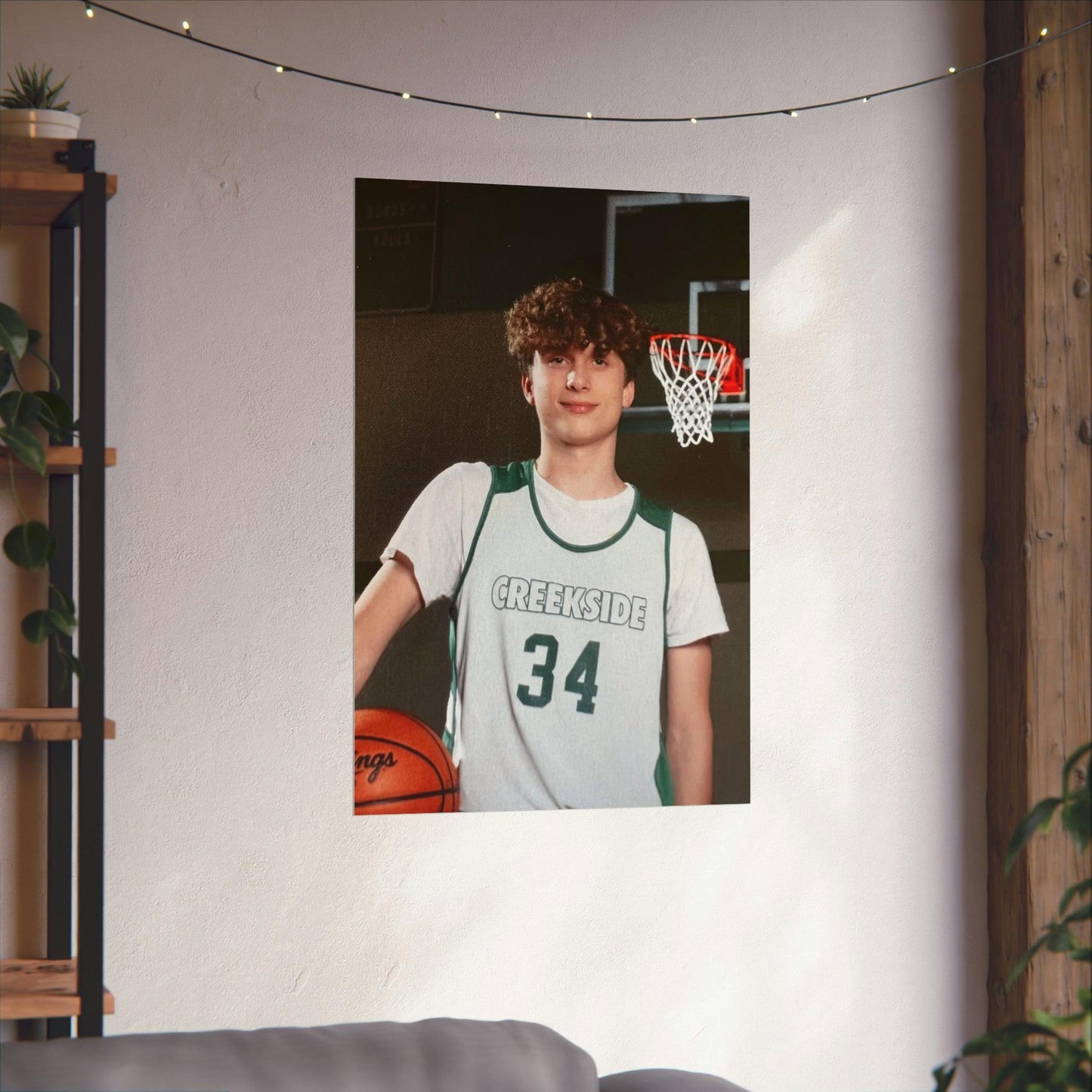 Maxwell Ver Beek Matte Vertical Basketball Posters