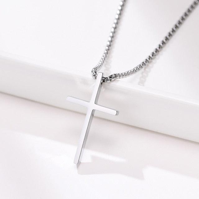 Vnox Men's Cross Necklace