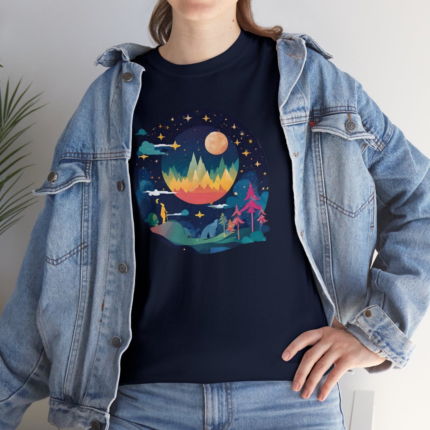 Heaven Scape Unisex Heavy Cotton Tee