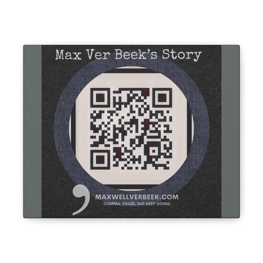 Maxwell Ver Beek QR Code Canvas Gallery Wraps