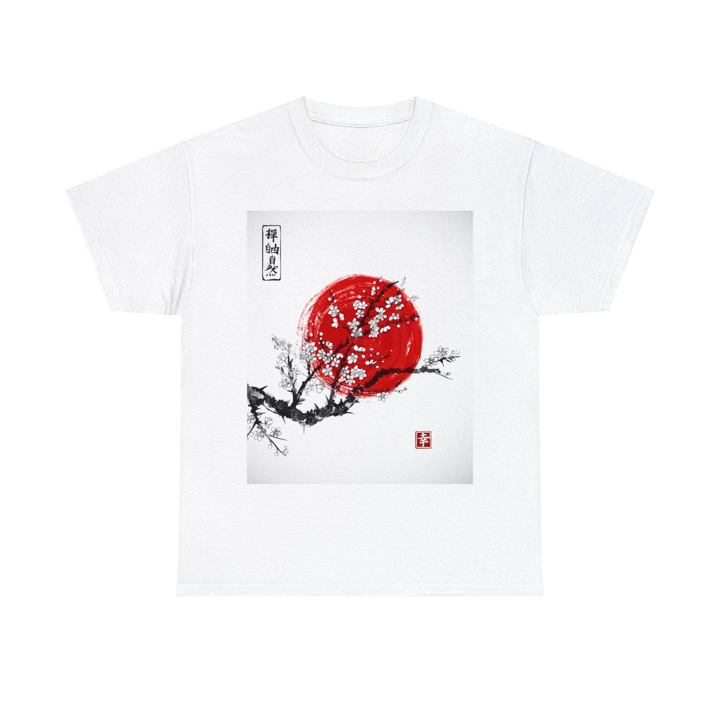 Japanese Design Unisex Heavy Cotton Tee