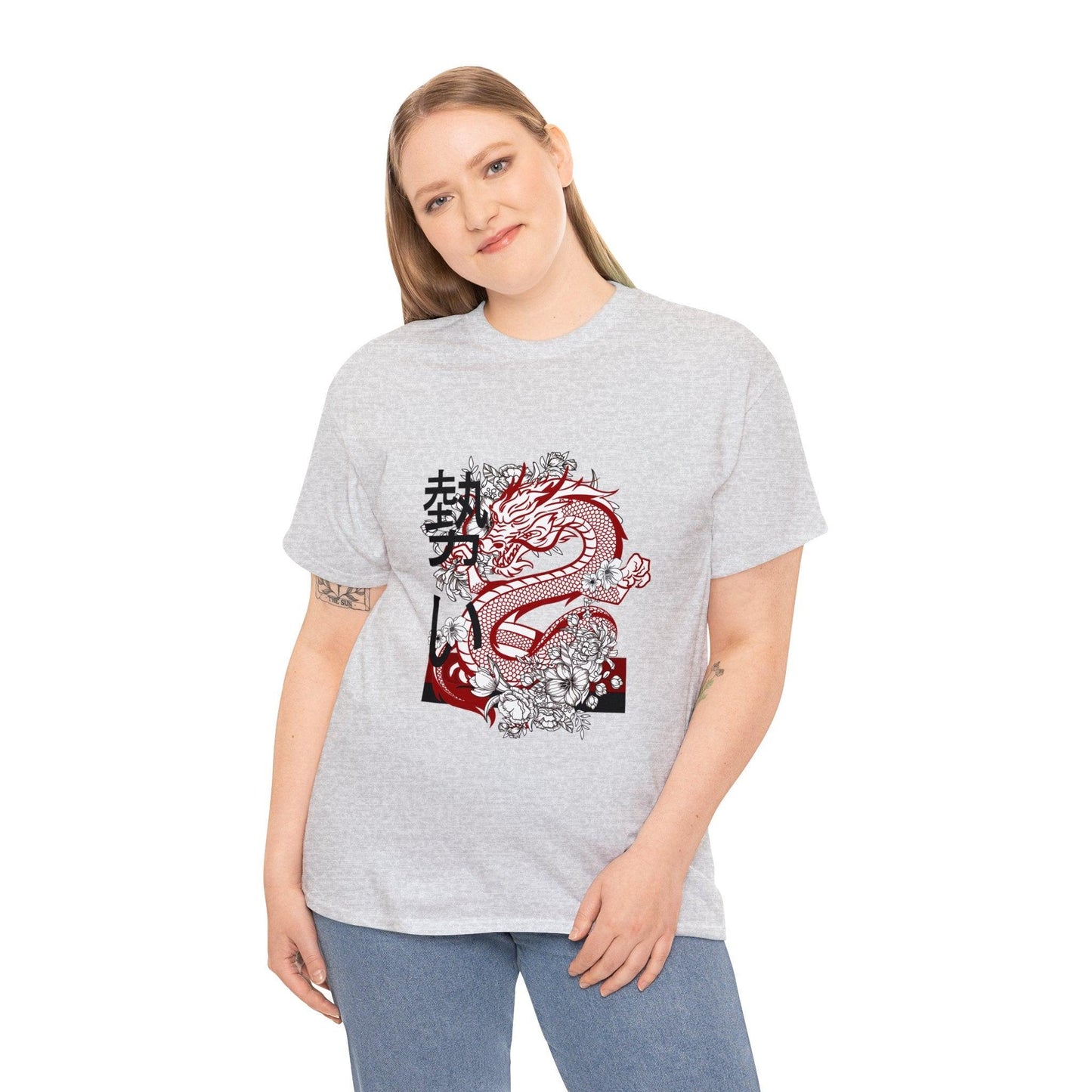 Dragon Design Unisex Heavy Cotton Tee