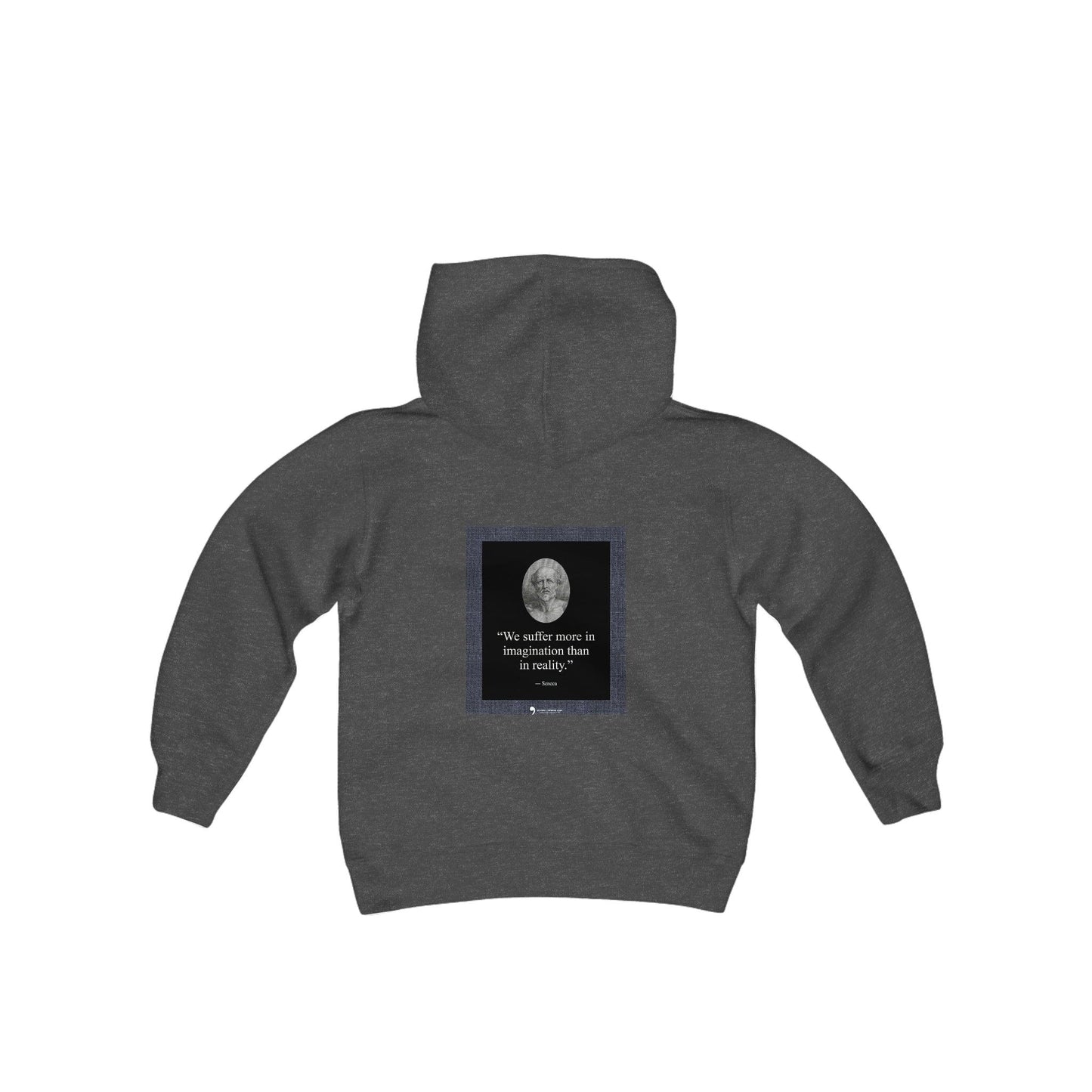 Youth Heavy Blend Hooded Max Ver Beek QR Code Sweatshirt