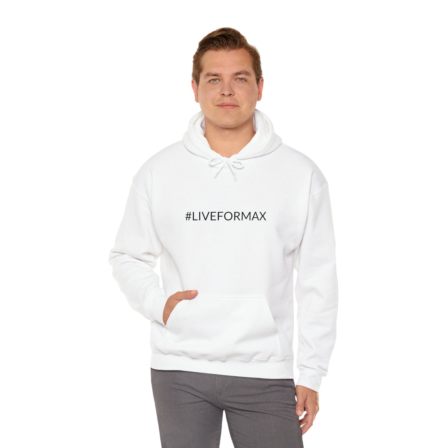 #LIVEFORMAX Unisex Heavy Blend™ Hooded Sweatshirt