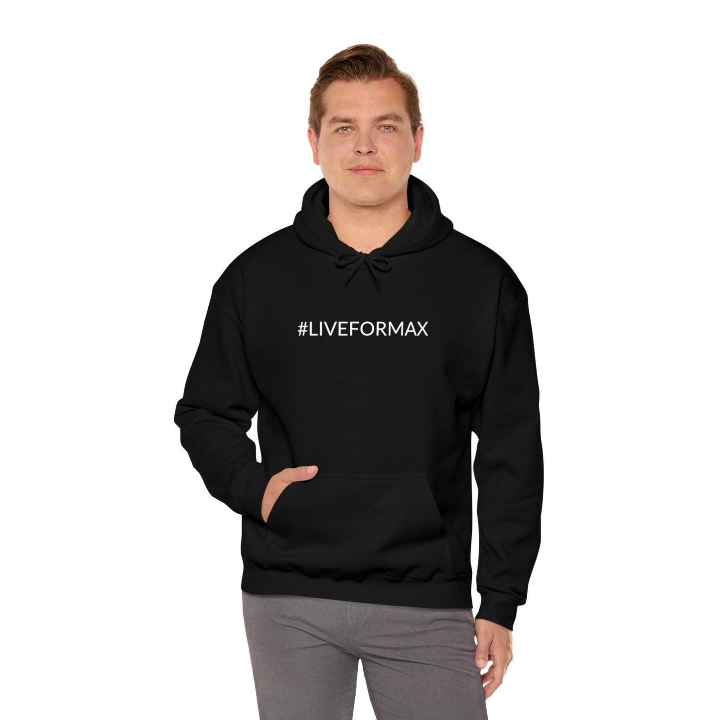 #LIVEFORMAX Unisex Heavy Blend™ Hooded Sweatshirt