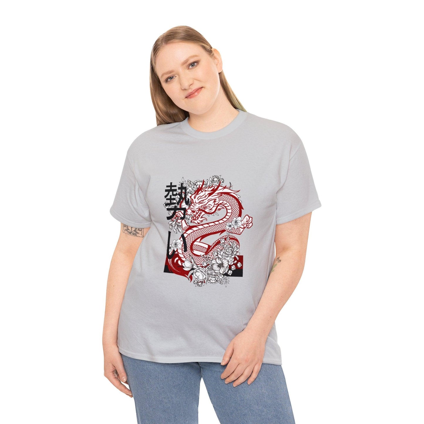 Dragon Design Unisex Heavy Cotton Tee