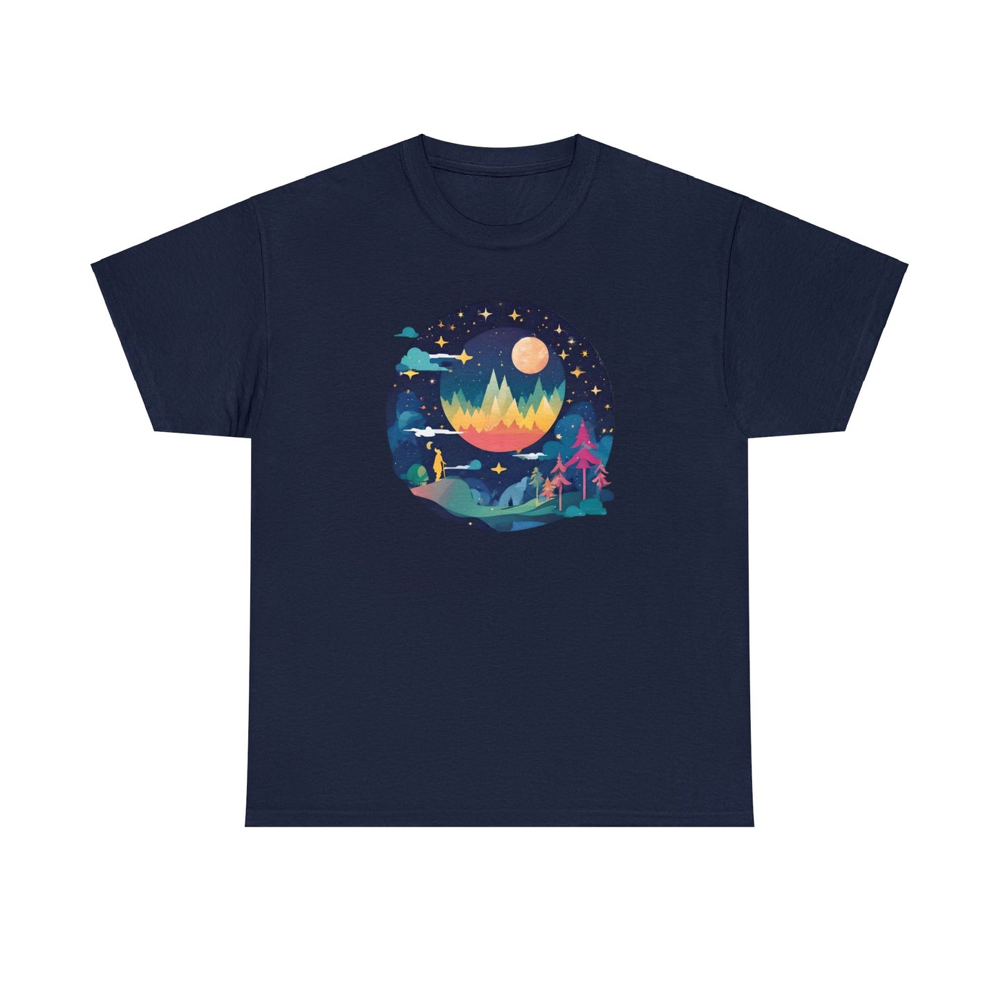 Heaven Scape Unisex Heavy Cotton Tee