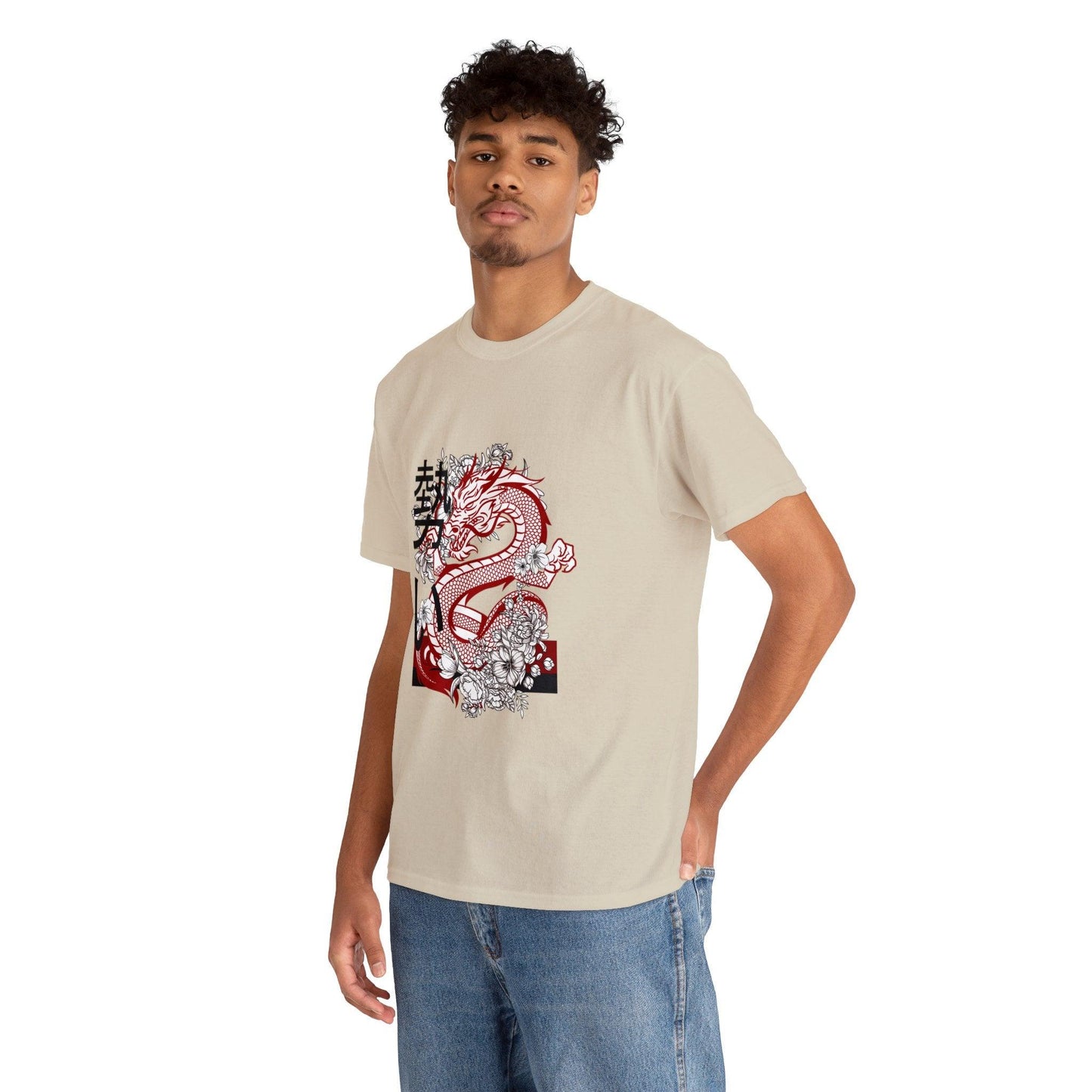 Dragon Design Unisex Heavy Cotton Tee