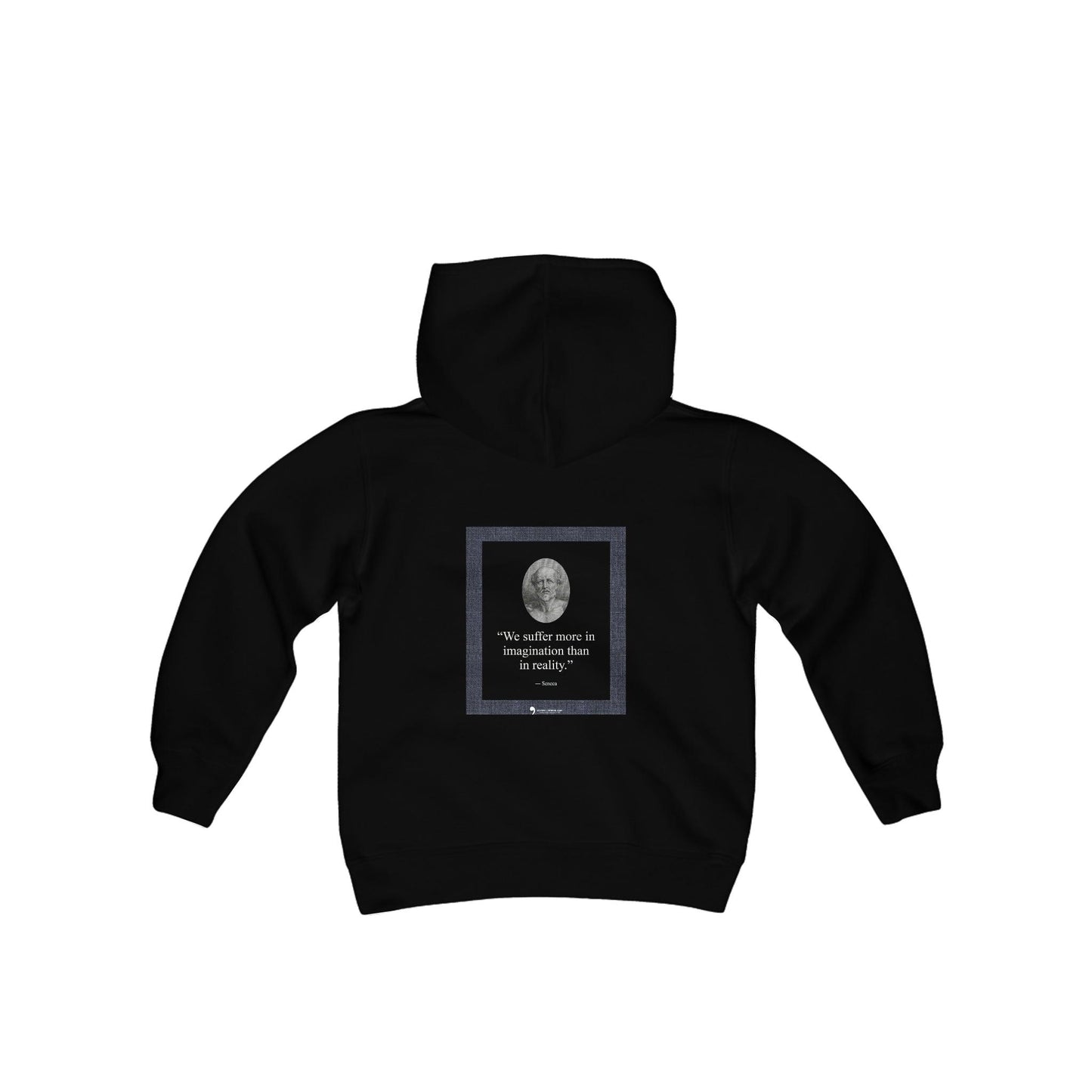 Youth Heavy Blend Hooded Max Ver Beek QR Code Sweatshirt