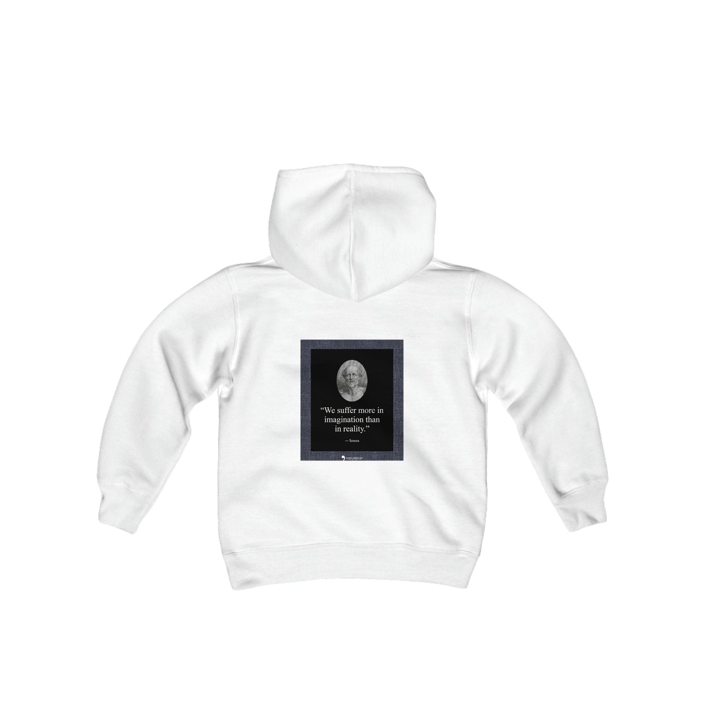 Youth Heavy Blend Hooded Max Ver Beek QR Code Sweatshirt