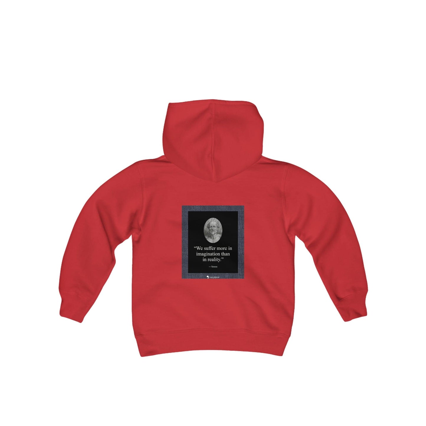 Youth Heavy Blend Hooded Max Ver Beek QR Code Sweatshirt