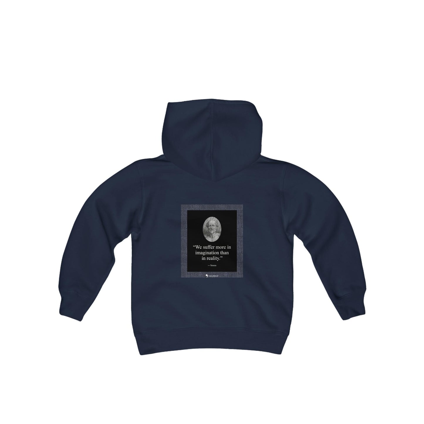 Youth Heavy Blend Hooded Max Ver Beek QR Code Sweatshirt