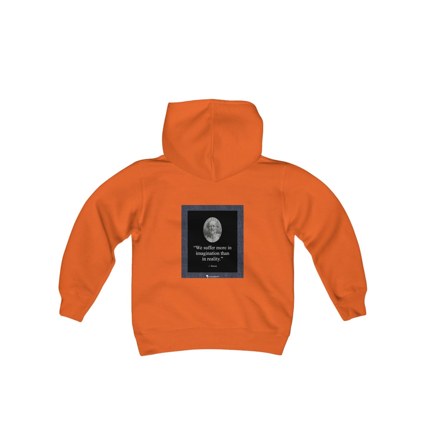 Youth Heavy Blend Hooded Max Ver Beek QR Code Sweatshirt