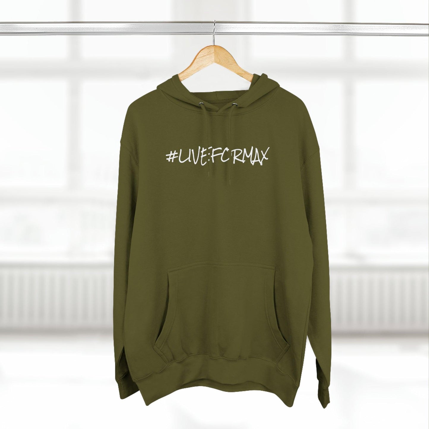 #LIVEFORMAX Unisex Premium Pullover Hoodie