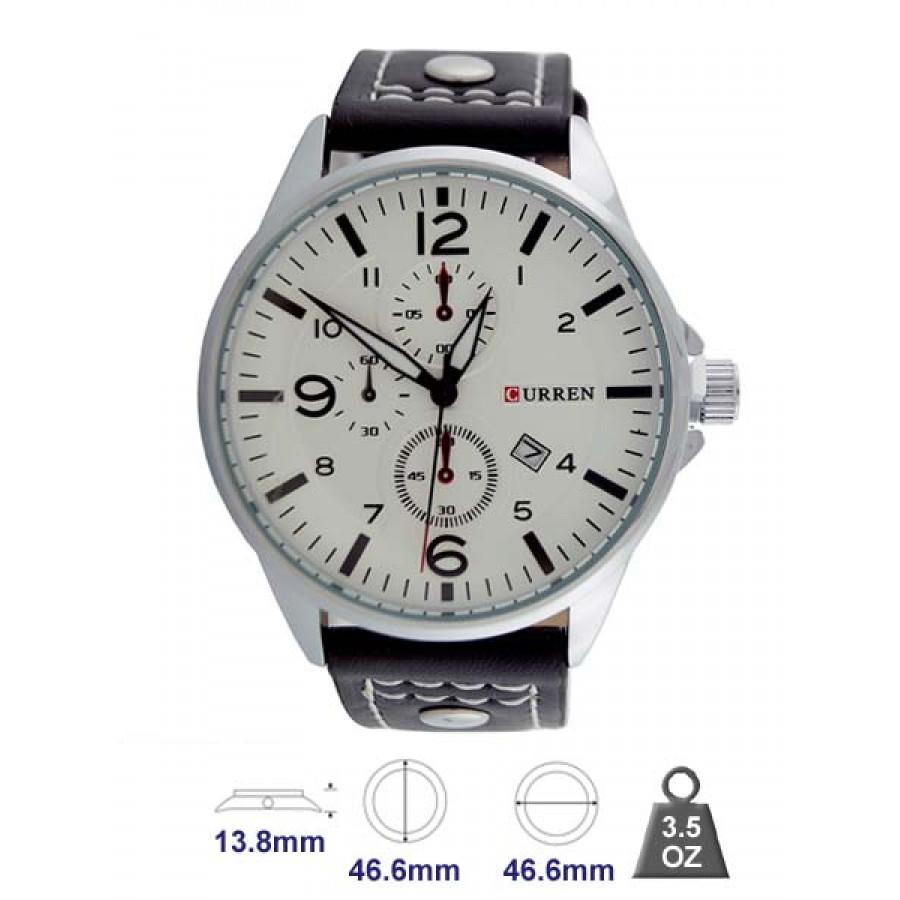 Leather Strap Watch for Men