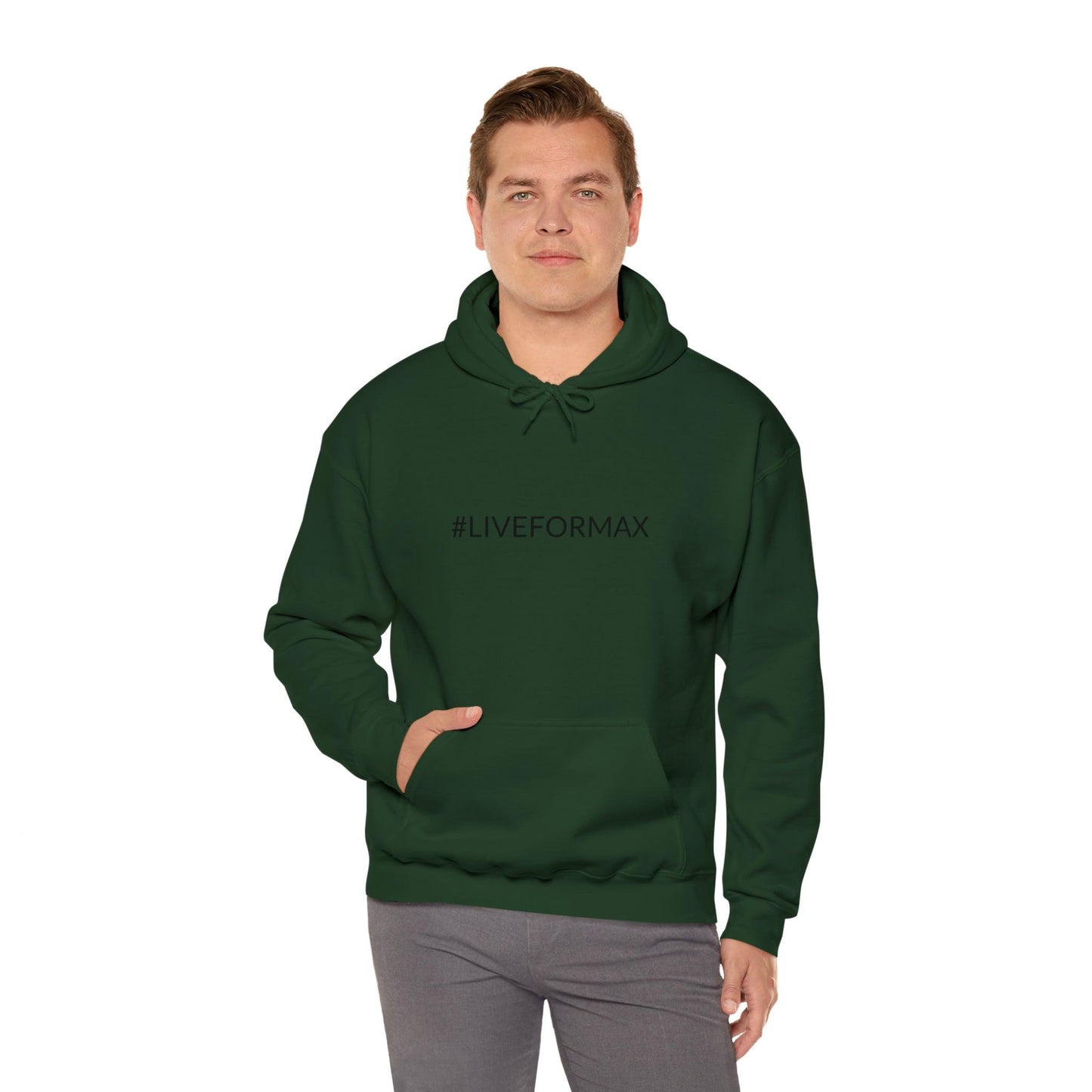 #LIVEFORMAX Unisex Heavy Blend™ Hooded Sweatshirt