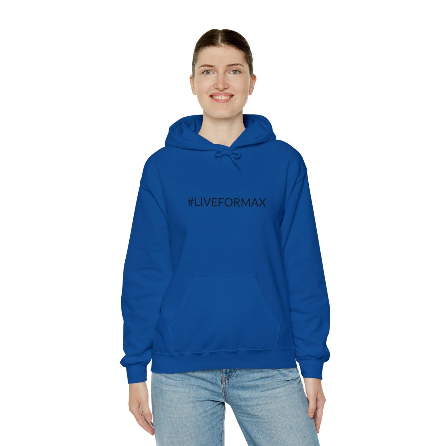 #LIVEFORMAX Unisex Heavy Blend™ Hooded Sweatshirt