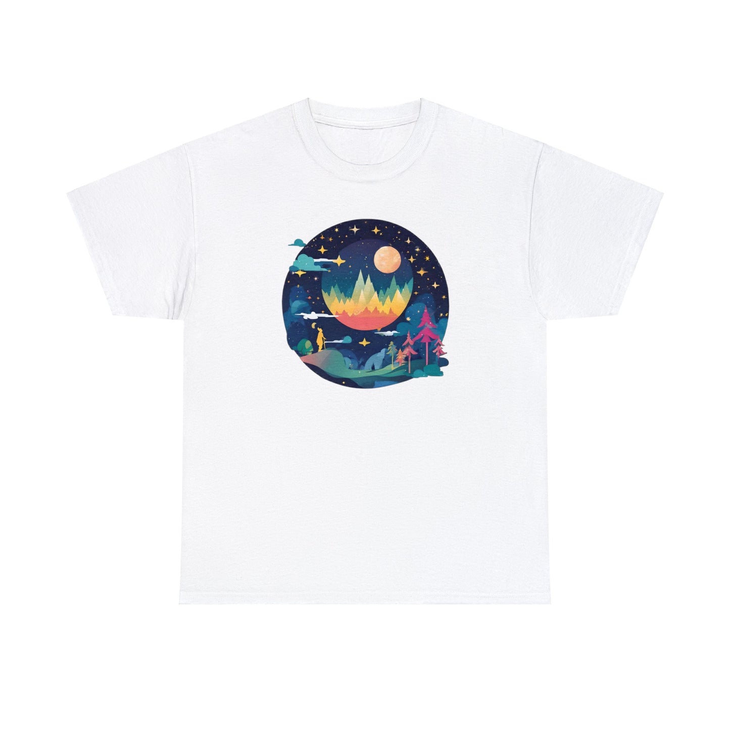 Heaven Scape Unisex Heavy Cotton Tee