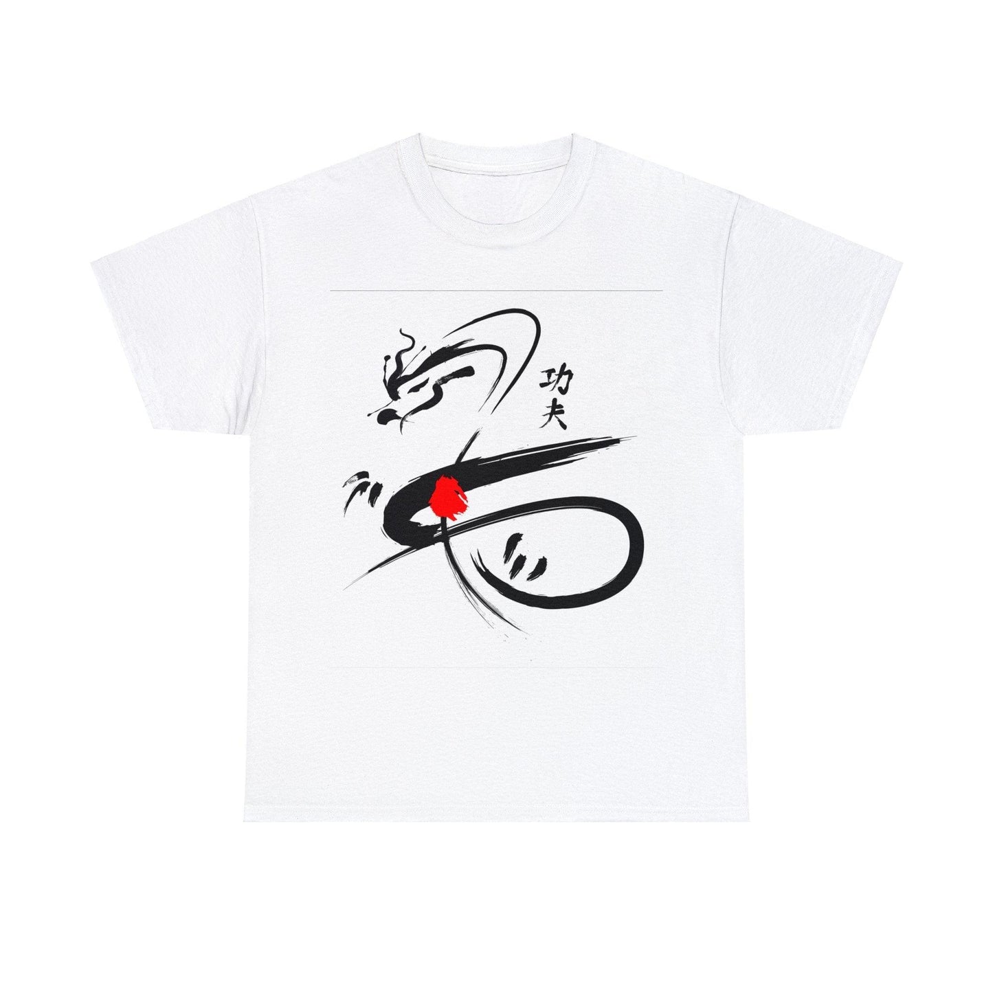 Japanese Dragon Unisex Heavy Cotton Tee