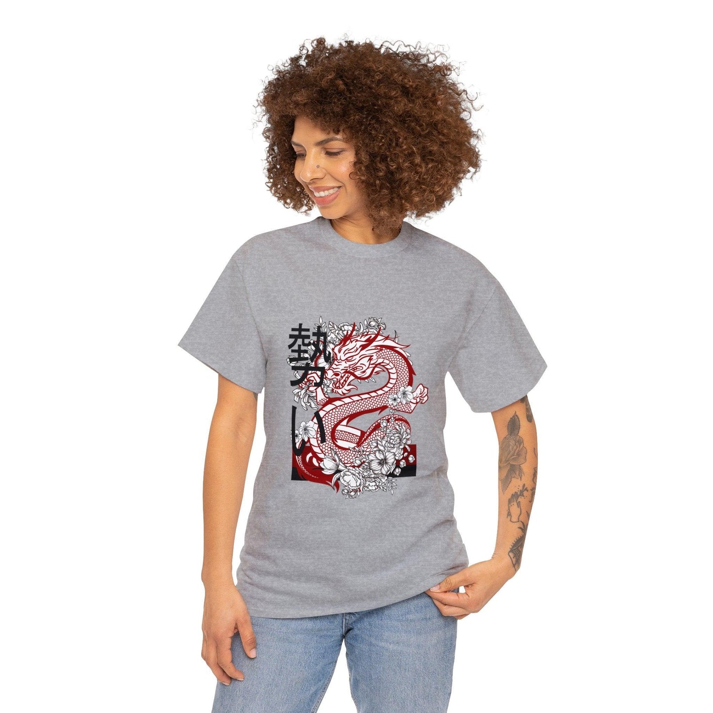 Dragon Design Unisex Heavy Cotton Tee