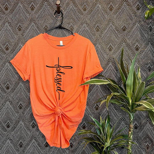 Blessed Cross T-shirt - MaxwellVerBeek.com