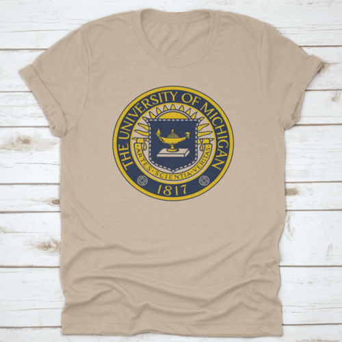 University Of Michigan Logo Vector With Typography Design