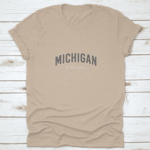 Michigan Graphic Design Vector For T-Shirt