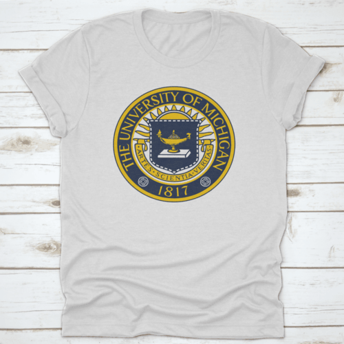 University Of Michigan Logo Vector With Typography Design